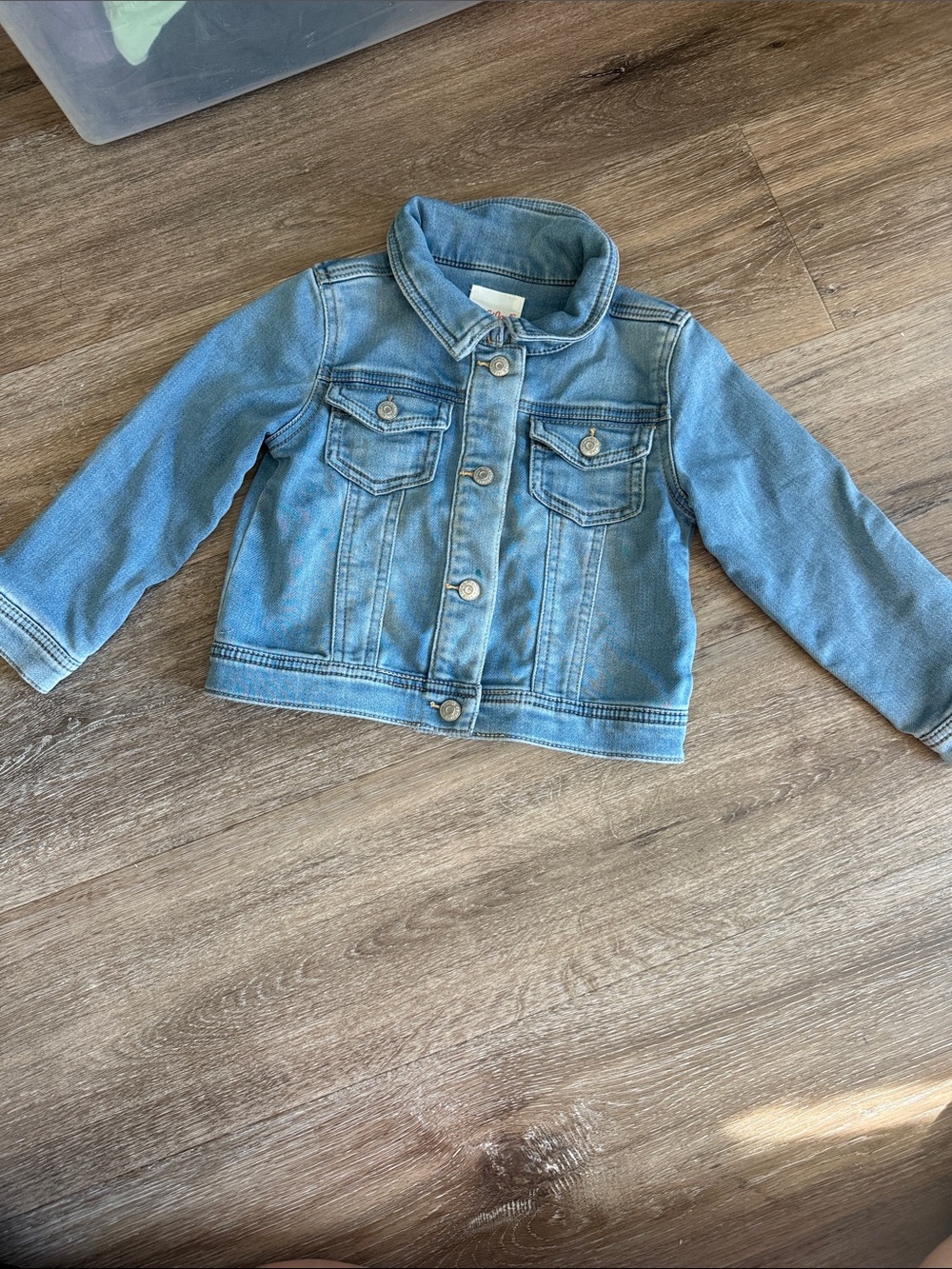Cat & Jack Classic Light Blue Kids Denim Jacket